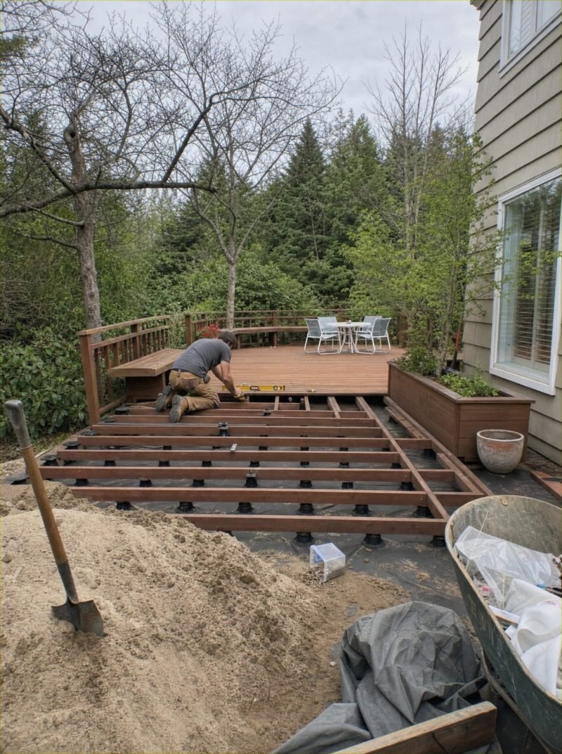 Wood Decks in Clarksville